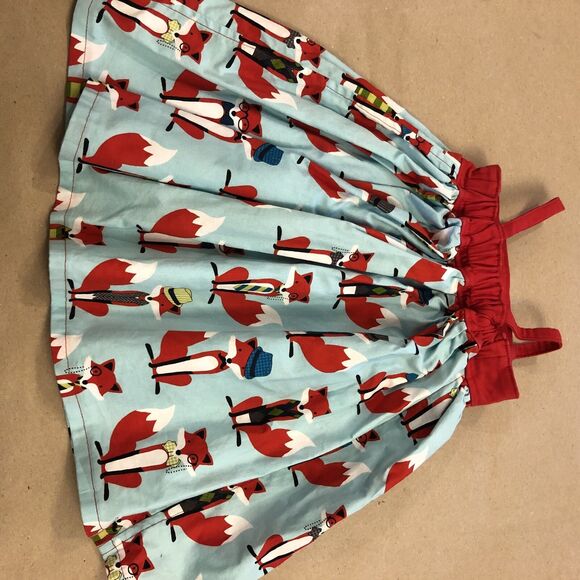 Size 18 Months Handmade Fox Dress With Removeable Box! - Picture 8 of 9